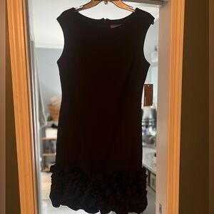 NWT Donna Ricco black cocktail dress size 10